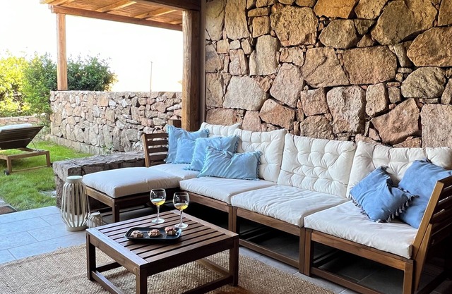5 minutes from the beach - house with patio - Sardinia - Porto Mannu