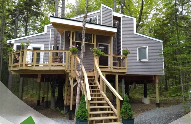 Acadia Treehouse near Bar Harbor - Private Luxury