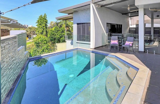 Amazing city views in this 3 bedroom home with stunning plunge pool