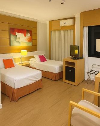 Apart hotel Noble & CONGONHAS AIRPORT - DUAS CAMAS DE solteiro