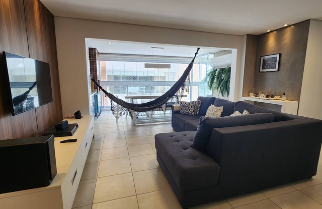 Apartment with Gourmet Balcony in Costa Azure Building - Itaguaré and Riviera Beaches