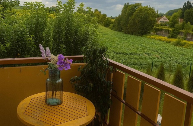 Apartment 'Blue' with private terrace, communal garden and Wi-Fi