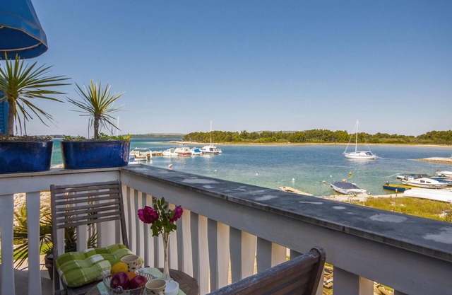 Apartment Grivicic A2 with Sea View on island Krapanj