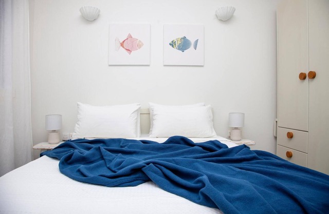 Apartment 'The Ionian Double Room' with Sea View, Wi-Fi and Air Conditioning