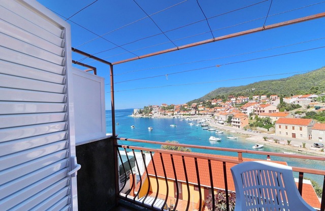 Apartments Peselj-Studio Apartment with Balcony and Sea View (1)