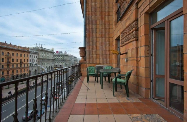 Аpartments with a unique terrace in the downtown