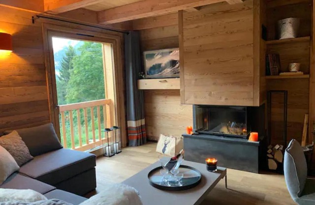 Appartement de luxe en pleine montagne à Megève