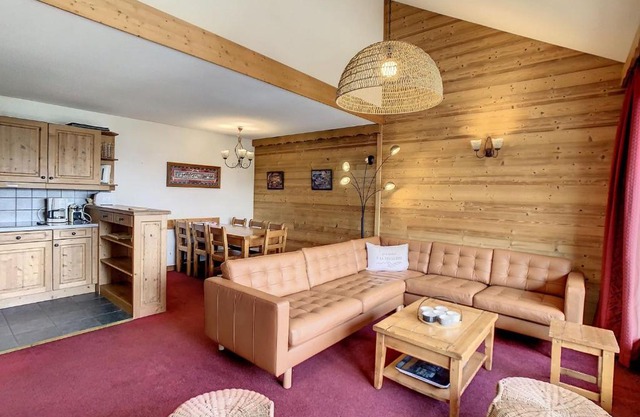 Appartement Duplex 8 pers avec Balcon, Piscine, Sauna, Hammam et Parking Privé - Fontcouverte-la-Toussuire - FR-1-417-164