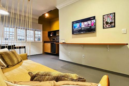 APTO charmoso com Suíte, Cozinha completa, Wifi, Smart TV, Ar condicionado