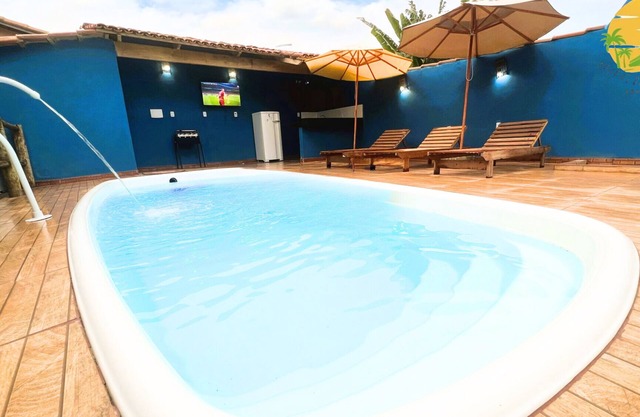 Arara Azul - Gourmet Area Pool, 5 min Beach, AC