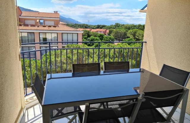 Argelès-Sur-Mer - T2 cabine climatisé pour 4 personnes avec parking - FR-1-388-189
