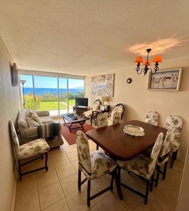 Arriendo de departamento Puchuncavi con vista al mar