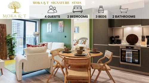 Bali Escape, 2Bed 2Bath, Leeds Center & Stadium 10 mins