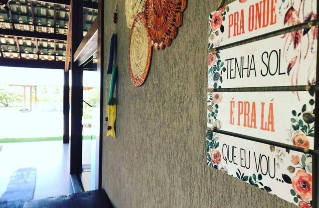 Beach house with beautiful garden and swimming pool with hot tub and waterfall