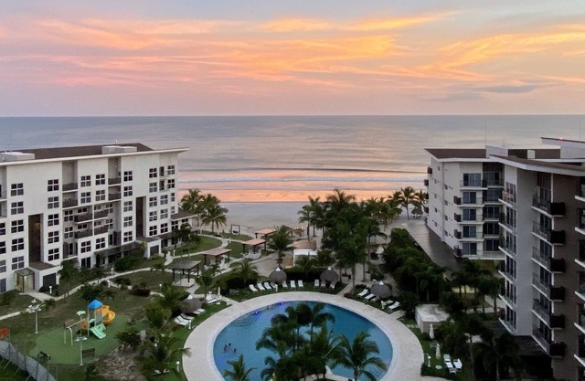 Beachfront apartment