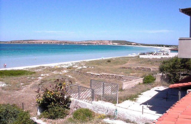 Beachfront on the beach