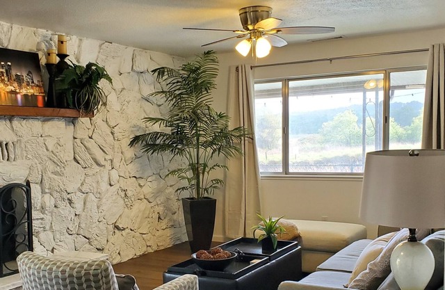 Beautiful area of Highlands Harbor in Clearlake. Canal with private pier & dock.