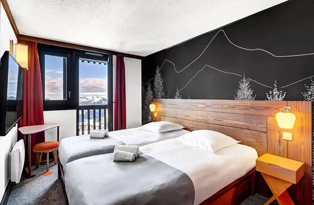 Belambra Clubs Avoriaz - Les Cimes du Soleil - All Inclusive - Classic Double Room 2 Adults with stunning views