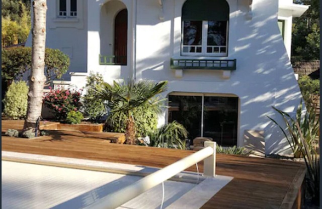 Belle Villa Art & Deco - Piscine Privée et Chauffée à 200 Mètres de la Plage
