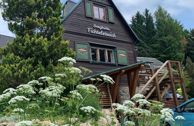 Berghütte Fichtelstreich - vacation home, shower, WC