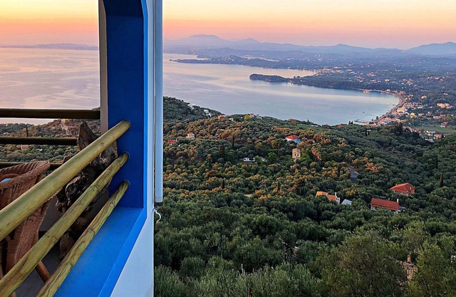 'Best Views in Corfu' - House Teigan, Villa Intaba, Spartilas Corfu Greece