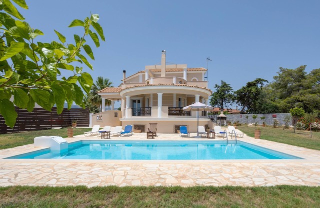Buena Vista Villa - private pool, spectacular views, 5 bedrooms, near Laganas.