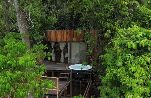 Cabaña con Vista a la Montaña