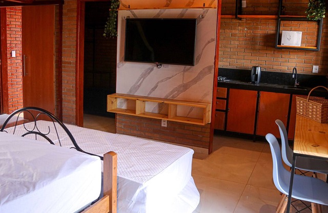 Chalé com piscina, churrasqueira e Wi-Fi - Pipa/RN