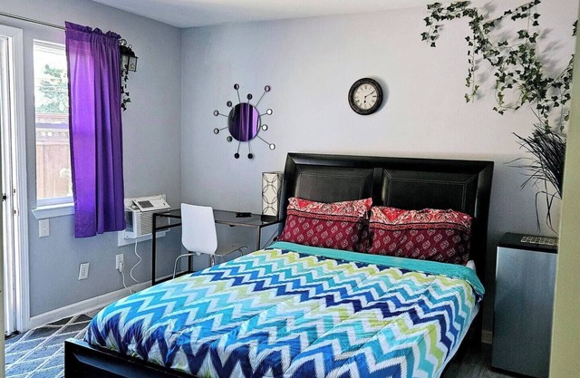 Charming 1-bedroom house in superb San Jose with AC, WiFi