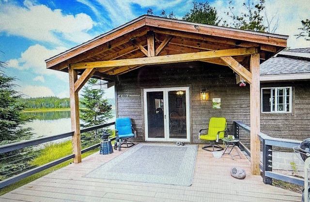 Charming 3-bedroom house on Lake Amnicon, in Superior, WI.