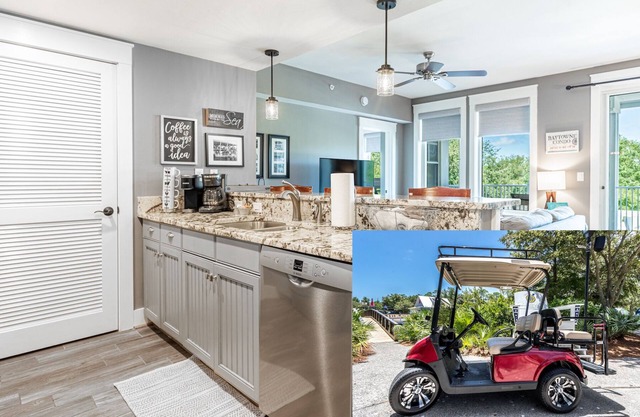 Charming Baytowne Wharf 1BR/2BA+Bunk Room