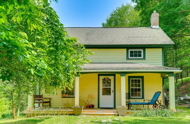 Colorful Milanville Home w/ Backyard!