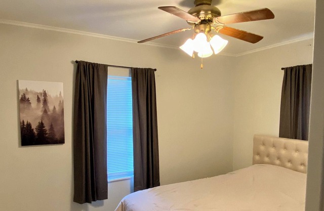 Comfortable and unique home less than 8 miles from campus.