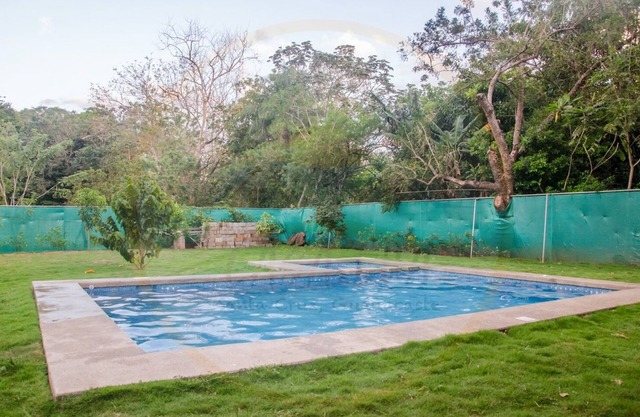 Country house with heated pool and huge backyard.