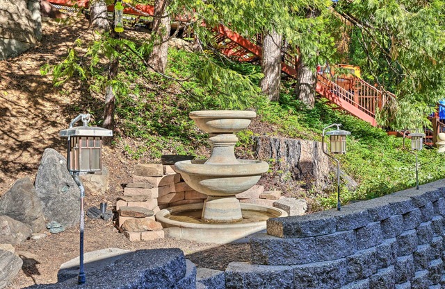 Deck w/Forest Views: Quiet Twain Harte Cabin!