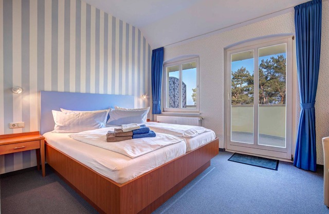Double room with sea view and balcony 2 - Hotel Villa Seeschlößchen 3*
