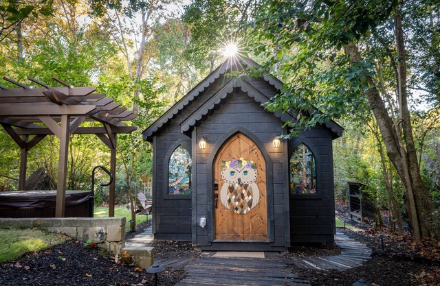 Enchanted creekside chapel right in the heart of Alpharetta!