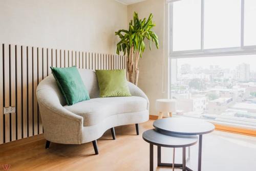 Engaging 2BR rooftop view in Barranco