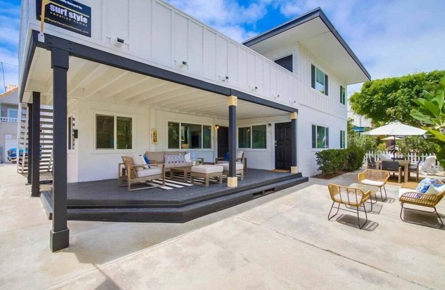 Entire Building! 4 Units + 2 Levels + 4 Patios + 8 Parking