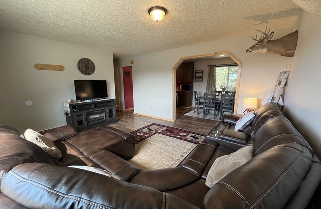 Entire House with Electric Fireplace