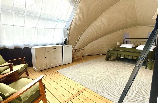 Family Glamping Tent at Manzano Mountain Retreat