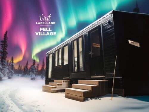 Fell Village 4 with a Mountain View, Fireplace, Sauna, Kitchen