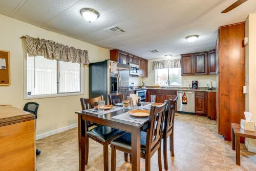 Fenced-In Yard and Mtn Views Apache Junction Home!