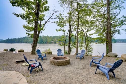 Fire Pit and Views Crooked Lake Group Getaway!
