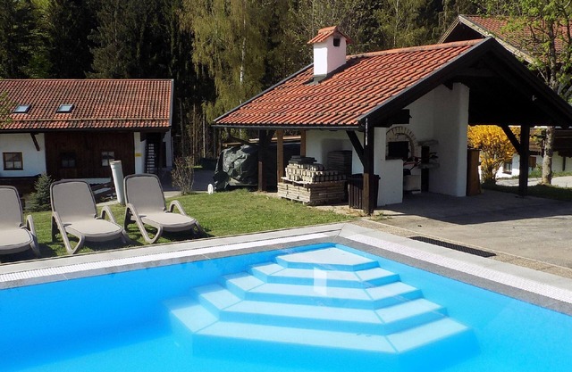 Flat with furnished terrace and forest view