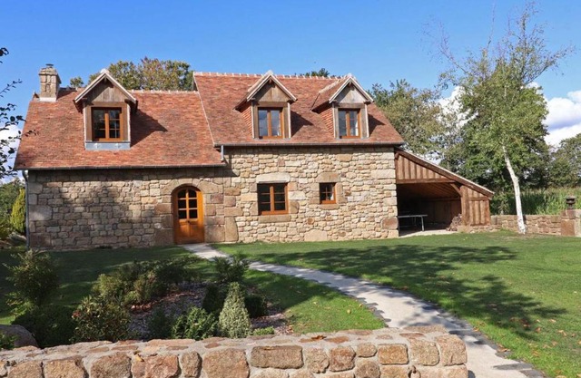 Gîte tout inclus avec jardin et animaux admis à Céaucé - FR-1-497-6