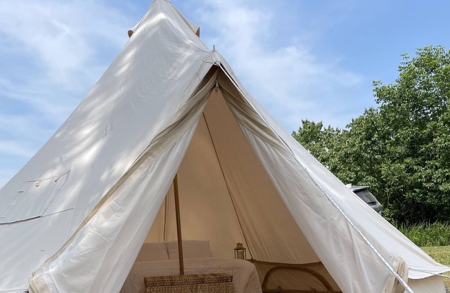 Glamping in Greers Ferry