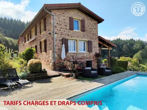 Grande maison avec piscine, jardin et animaux admis - FR-1-496-247