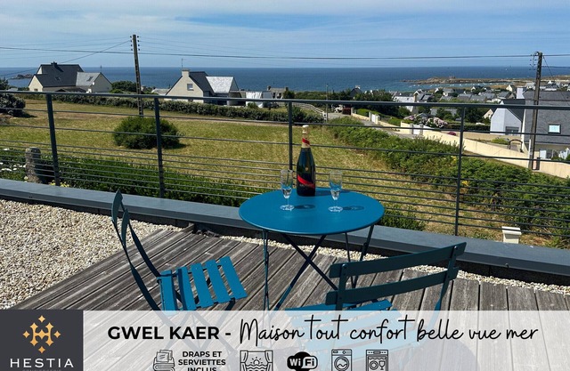 GWEL KAER - Comfortable house with pretty sea view
