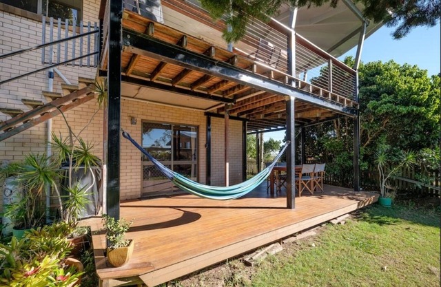 Hammocks and views at your spacious island retreat